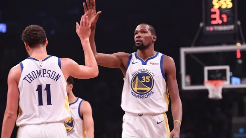 Kevin Durant y Klay Thompson retaron e insultaron a Drake después del triunfo de los Warriors