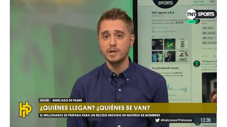 Tiembla River: en TNT Sports contaron que hay tres clubes que sondearon a Franco Armani