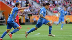 Ucrania venció a Panamá con mucha superioridad.