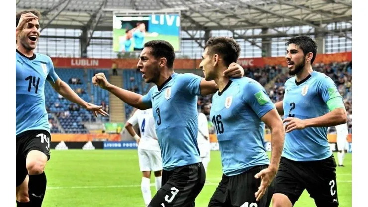 Uruguay vs Ecuador por el Mundial sub 20.