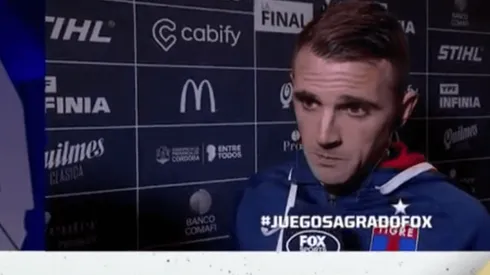 Montillo: "Le pedí perdón a Buffarini"