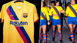 Mucho mejor que la titular: las fotos del segundo uniforme de Barcelona para la próxima temporada