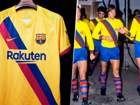 Mucho mejor que la titular: las fotos del segundo uniforme de Barcelona para la próxima temporada