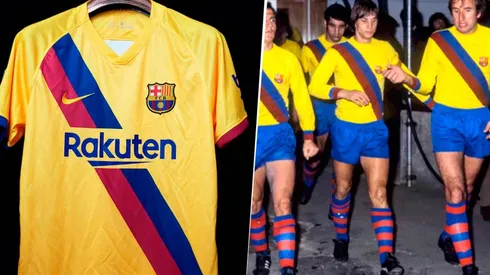 Mucho mejor que la titular: las fotos del segundo uniforme de Barcelona para la próxima temporada