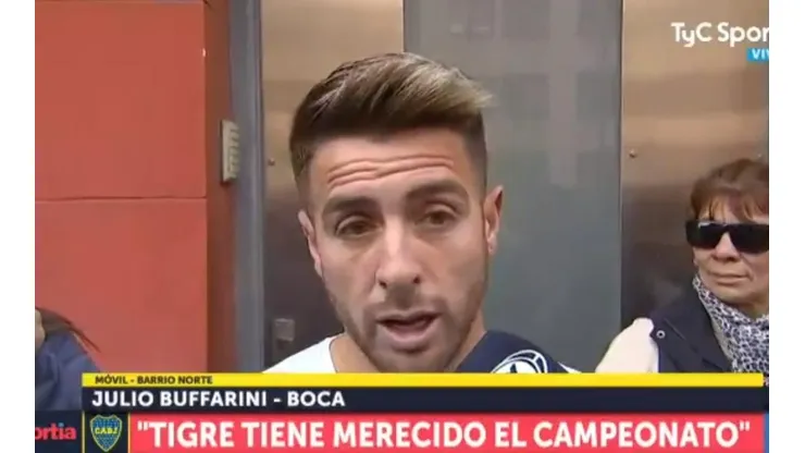Buffarini habló tras hacerse estudios por la patada de Montillo: "Era para roja"