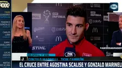 El cruce en Fox Sports.