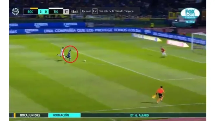 El palo de Benedetto.