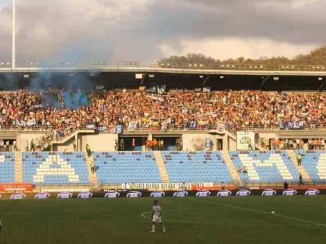 Así fue el masivo apoyo de los hinchas de Millos en el estadio Sierra Nevada