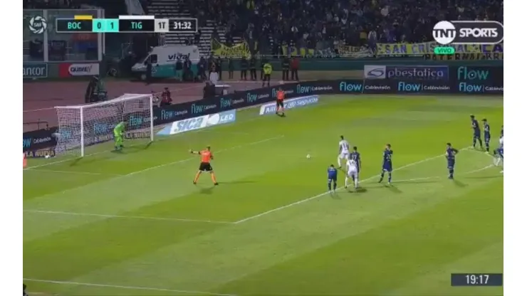 El penal de Lucas Janson.