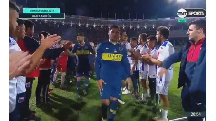 El 'pasillo' de Tigre a Boca.