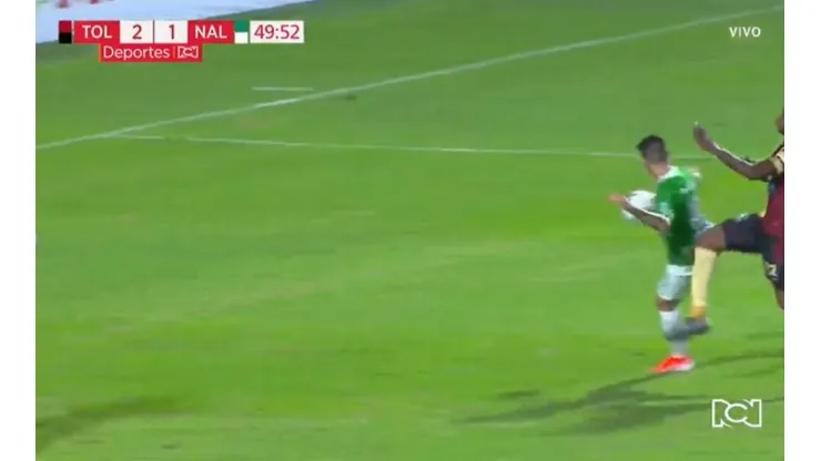 Así fue el descuento de Atlético Nacional en el estadio Manuel Murillo Toro.