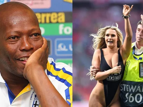 El Tino lo volvió hacer: ¡épico tuit sobre la mujer que irrumpió en la final de la Champions!