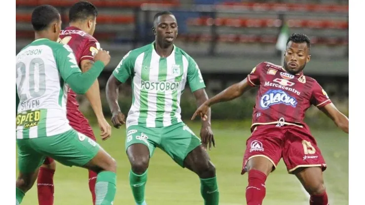 Deportes Tolima vs Atlético Nacional por la Liga Águila.