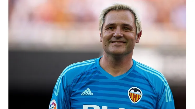 Santiago Cañizares, ídolo de Valencia.