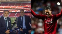 Latorre quiso elogiar a van Dijk, pero lo mandaron a aprenderse el nombre