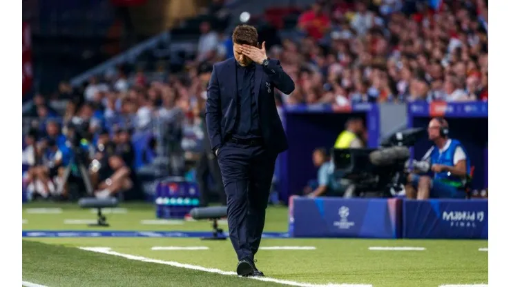 La tristeza de Pochettino.