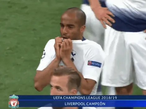 Justo en el cora: el llanto de Lucas Moura tras perder la final de Champions