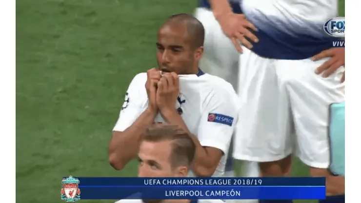 Justo en el cora: el llanto de Lucas Moura tras perder la final de Champions