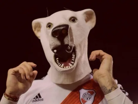 Está perfecto: River decidió qué hacer con la máscara que Pratto usó tras ganar la Recopa