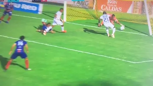 Así fue el gol de Rugery Blanco a Millonarios.