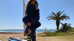 Shakira y Piqué disfrutan de sus vacaciones en la playa.