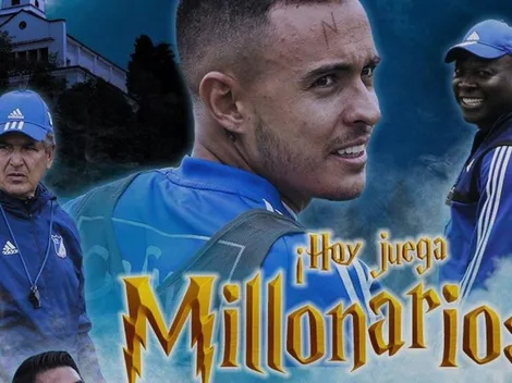 CM de Millonarios la descoce en las redes sociales con su diseño a lo 'Harry Potter'