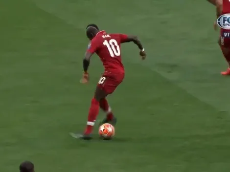 ¡Belleza! El lujo de la final de la Champions fue de Mané, que deleitó con un taco exquisito