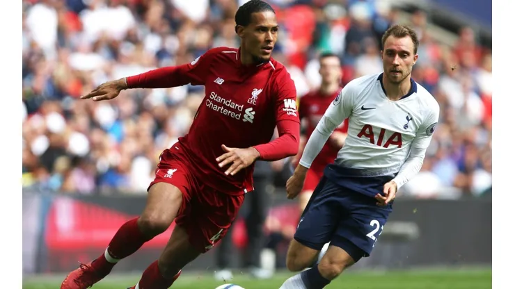 Virgil Van Dijk, Christian Eriksen (Foto: Getty)