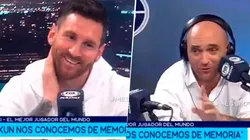 Messi hablaba de su relación con Agüero y el Kun mandó un mensaje al programa en vivo