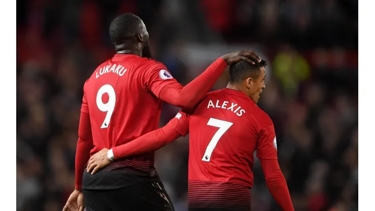 Lukaku y Alexis, juntos en Manchester United.