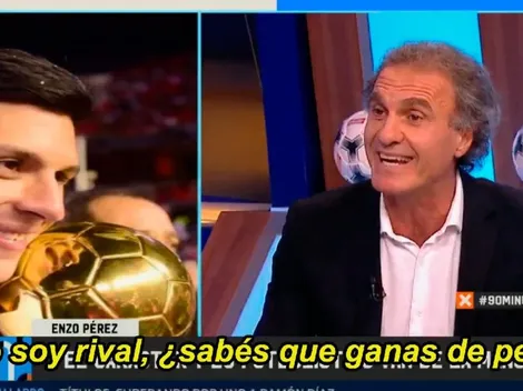 A Ruggeri no le importó nada: contó por qué le daría "un piñón en la cabeza" a Enzo Pérez