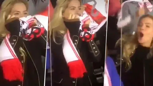 Qué mujer: el video de la China Suárez llorando por la consagración de River