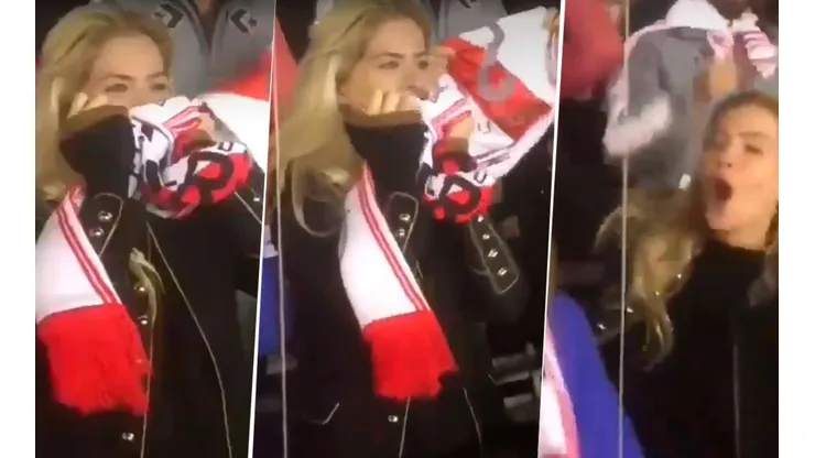 Qué mujer: el video de la China Suárez llorando por la consagración de River