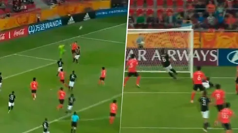 Roffo falló y Corea tuvo el gol en sus pies.