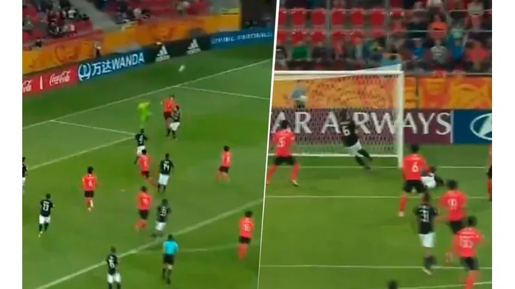 Roffo falló y Corea tuvo el gol en sus pies.