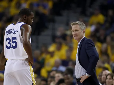 No lo necesita: Steve Kerr fue lapidario sobre Kevin Durant y su papel en las Finales