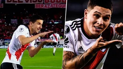 Nacho festejó como Juanfer.