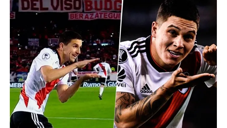 Nacho festejó como Juanfer.
