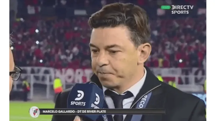 A Gallardo le preguntaron qué más tiene por ganar y tiró: "Veremos qué pasa a fin de año"