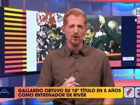 Liberman llenó de elogios a Gallardo y se animó a compararlo con Bianchi