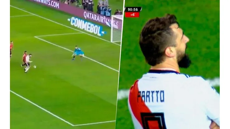 Pratto y el gol del triunfo.