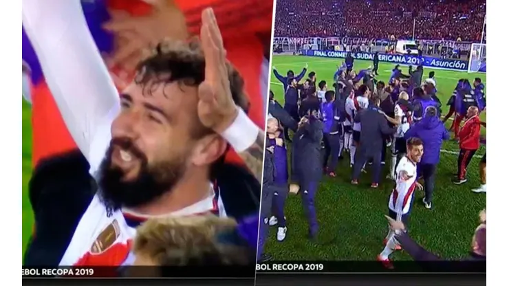 Pratto, uno de los cantantes del hit.