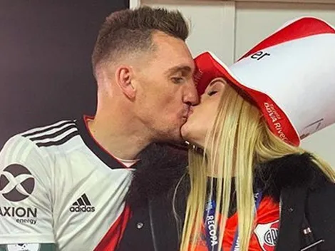 Los acaramelados posteos de la esposa de Armani, uno de los héroes de la noche: "Tu felicidad es la mía"