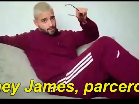 ¿Queiroz? ¡No! Maluma le dio a James la noticia de la convocatoria
