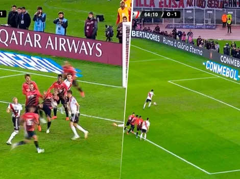 El VAR jugó para River, Nacho Fernández erró el penal pero en el rebote empató la serie