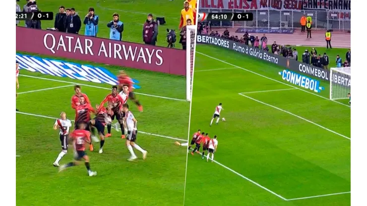 El VAR jugó para River, Nacho Fernández erró el penal pero en el rebote empató la serie