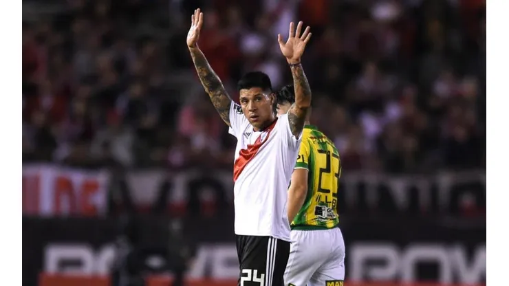 Enzo Pérez palpitó el duelo de esta noche.