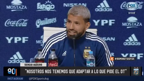 El Kun Agüero habló sobre Independiente y tiró: "El Rojo es la prioridad"