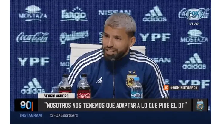 El Kun Agüero habló sobre Independiente y tiró: "El Rojo es la prioridad"
