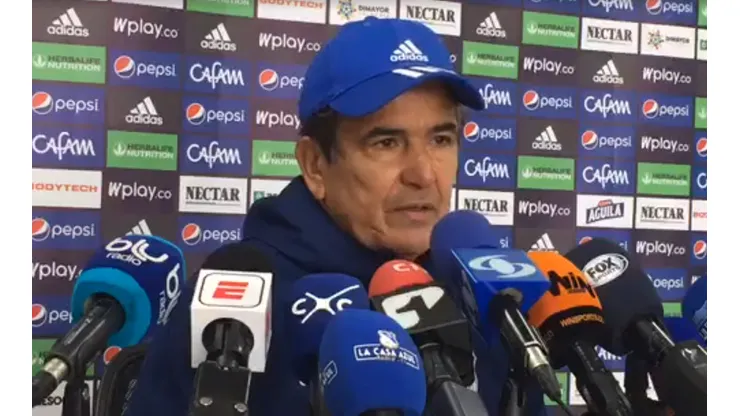 "Vamos a ver qué pasa con Wuilker, él quiere a Millonarios": Jorge Luis Pinto